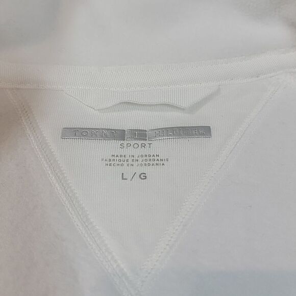 Tommy Hilfiger Sport White Fleece Vest - Picture 4 of 15